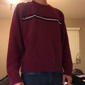 Red Thick Sweater